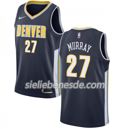 Herren NBA Denver Nuggets Trikot Jamal Murray 27 Nike 2017-18 marineblau Swingman